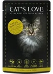 Cat's Love Adult Mix 85g Beutel Katzennassfutter 12 x 85 Gramm Kalb & Truthahn mit