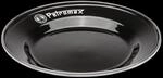 Petromax Emaille Teller 2 St&uuml;ck Schwarz 26 cm