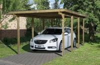 Weka Carport 606 Gr. 2 (Holzcarport)