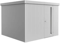 Biohort Ger&auml;tehaus Neo 292 x 292 cm (3C) Einzelt&uuml;r silber-metallic