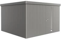 Biohort Ger&auml;tehaus Neo 348 x 348 cm (4D) Einzelt&uuml;r quarzgrau-metallic
