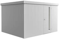 Biohort Ger&auml;tehaus Neo 348 x 292 cm (3D) Einzelt&uuml;r silber-metallic
