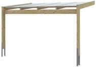 Skan Holz Terrassen&uuml;berdachung Novara Breite 450 cm 450 x 309 cm (Gr. 2)