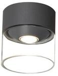 Konstsmide LED Deckenleuchte Varese, anthrazit, 6W (7883-370)