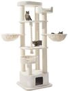 NOBBY Kratzbaum "MUSAN" cream; 70 x 70 x 203 cm