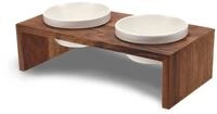 Wolters Gohan Doppelnapf - Teak S 2 x 0,4 Liter
