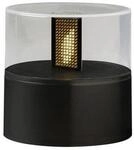 Konstsmide Weihnachtsbeleuchtung LED Flamme mit schwarzem Kunststoffsockel