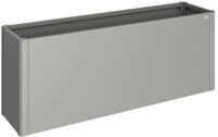 Biohort HochBeet-201 x 53 x 77 cm (Gr. 2x0,5)-quarzgrau-metallic