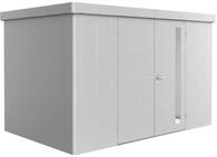 Biohort Ger&auml;tehaus Neo 348 x 236 cm (2D) Doppelt&uuml;r silber-metallic