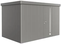Biohort Ger&auml;tehaus Neo 348 x 236 cm (2D) Einzelt&uuml;r quarzgrau-metallic