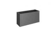 Biohort HochBeet 152 x 53 x 77 cm (Gr. 1,5x0,5) dunkelgrau-metallic