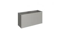 Biohort HochBeet 152 x 53 x 77 cm (Gr. 1,5x0,5) quarzgrau-metallic
