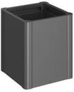 Biohort Pflanzbeet Belvedere B 53 x T 53 cm (Gr. 50) 61 cm (MIDI) dunkelgrau-metallic