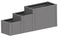 Biohort Pflanzkasten-System DaVinci Version 3 - Blumentreppe B x T x H 201 x 53 x 77