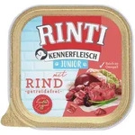 RINTI Kennerfleisch Junior 300 Gramm Hundenassfutter 9 x 300 Gramm Rind