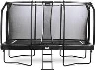 Salta Trampolin First Class 244 x 427 cm mit Sicherheitsnetz und Leiter-schwarz