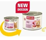 animonda Carny Adult 200g Dose Katzennassfutter Sparpaket 12 x 200 Gramm Pute + Lamm
