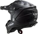LS2 Crosshelm MX700 Subverter Evo Noir XXL Schwarz matt