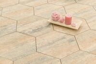 Diephaus Terrassenplatte DIAMANO 46 x 40 x 4 cm Graphit