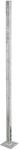 Alberts&reg; Universalpfosten feuerverzinkt zum Aufschrauben L 1020 mm 30x30 mm 
