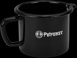Petromax Emaille Milchtopf Schwarz 1,4 Liter