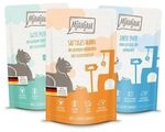 MJAMJAM Mixpaket 12 x 125 Gramm Katzennassfutter Mixpaket IV mit Pute, Huhn und