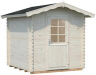 Palmako Gartenhaus Vivian 3,8 m&sup2; - 28 mm Transparent tauchimpr&auml;gniert