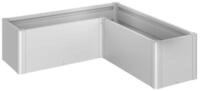 Biohort Pflanzbeet Belvedere B 152 x T 152 cm (Gr. L150) 45 cm (MINI) silber-metallic