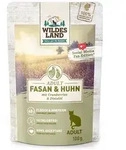 WILDES LAND Katze 12 x 100g Fasan und Huhn