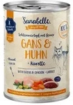 Sanabelle Adult Schlemmertopf 380g Katzennassfutter 6 x 380 Gramm Gans & Huhn