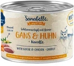 Sanabelle Adult Schlemmertopf 180g Katzennassfutter 6 x 180 Gramm Gans & Huhn