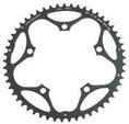 Stronglight Kettenblatt Type S 7075 T6 53 Z&auml;hne silber,schwarz