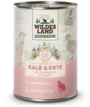 WILDES LAND Katze 6 x 400g Kalb und Ente