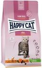 HAPPY CAT Supreme Young Junior Land-Ente Katzentrockenfutter 300 Gramm