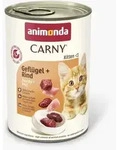 animonda Carny Kitten 400g Dose Katzennassfutter 24 x 400 Gramm Gefl&uuml;gel und Rind