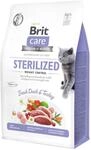 Brit Care Fresh Duck&Turkey Sterilized / Weight Control Katzentrockenfutter 400 Gramm