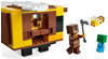 LEGO Konstruktionsspielsteine "Das Bienenhäuschen (21241), Minecraft ", (254 St.),