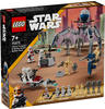 Konstruktionsspielsteine "Clone Trooper & Battle Droid Battle Pack (75372), LEGO