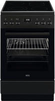 AEG Elektro-Standherd "CCB54492BB", Energieeffizienz: A, schwarz (matt,...