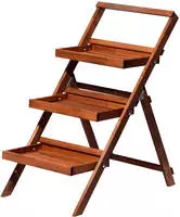 dobar Pflanzentreppe BxTxH: 46x50x102 cm, klappbar