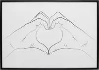Kare Design Bild mit Rahmen