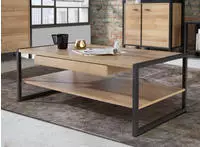 FORTE Couchtisch "High Rock" Breite ca. 111 cm
