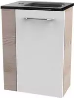 FACKELMANN Waschtisch "SBC" Set, bestehend aus Becken und Unterbau, Breite ca. 45 cm