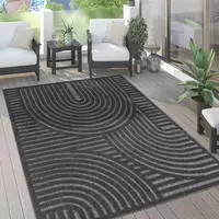 Paco Home Teppich "Livorno 674" rechteckig 14 mm H&ouml;he Uni Farben, moderner