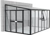 Vitavia Anlehngewächshaus "H_elena 10200 ", Alu-Profile, 3 mm Sicherheitsglas, Dach