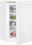 EXQUISIT Gefrierschrank "GS80-040E" silber (wei&szlig;), Energieeffizienzklasse: E...