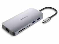 Networx USB-C Hub, Multiadapter für MacBook, space grau