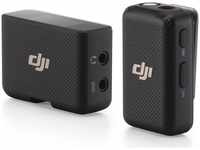 DJI 952998, DJI Mic, Funkmikrofonsystem, 1 Sender, 1 Empfänger, schwarz