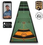 Golf Putting-Matte Wellputt 4&nbsp;m gr&uuml;n