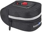 Klickfix Satteltasche Micro 100 schwarz,10x7x15cm, inkl. Adapter 0294S